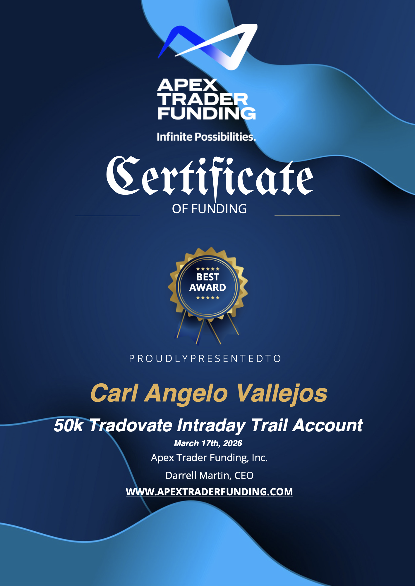Funded proof 8